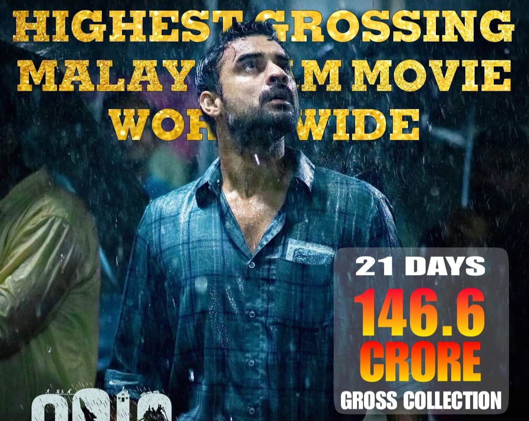 Tovino Thomas’ “2018” becomes the highest grossing Malayalam film in Kerala!