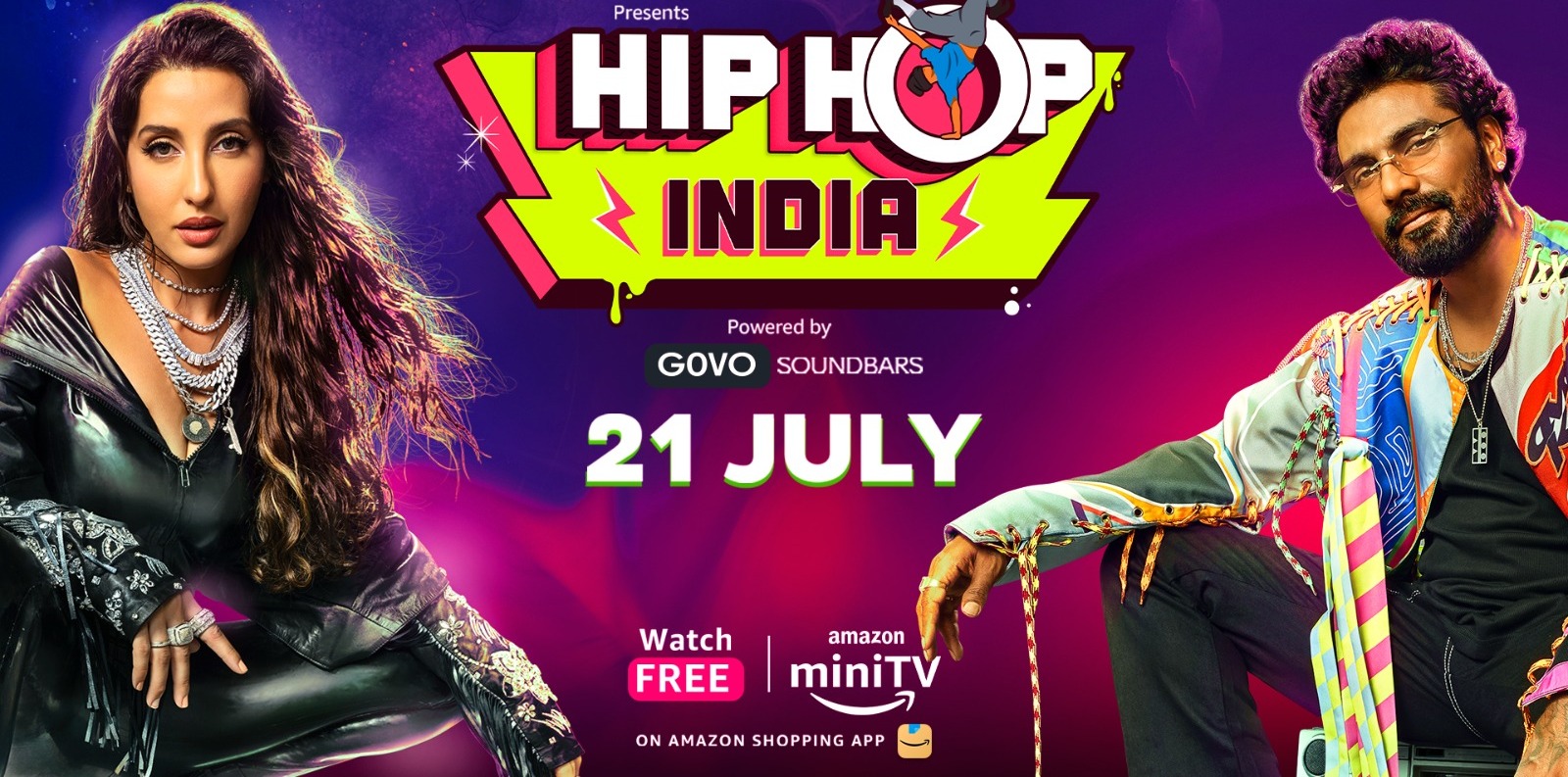 Hip-Hop India’s new jaw-dropping promo features Remo D’Souza and Nora Fatehi!