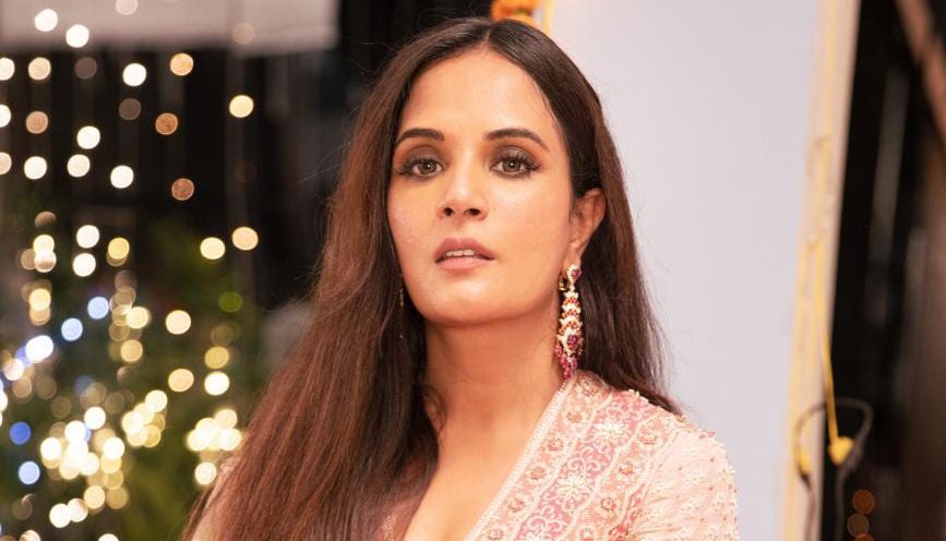 “I have manifested a strong script for my international debut, ‘Aaina’, says Richa Chadha