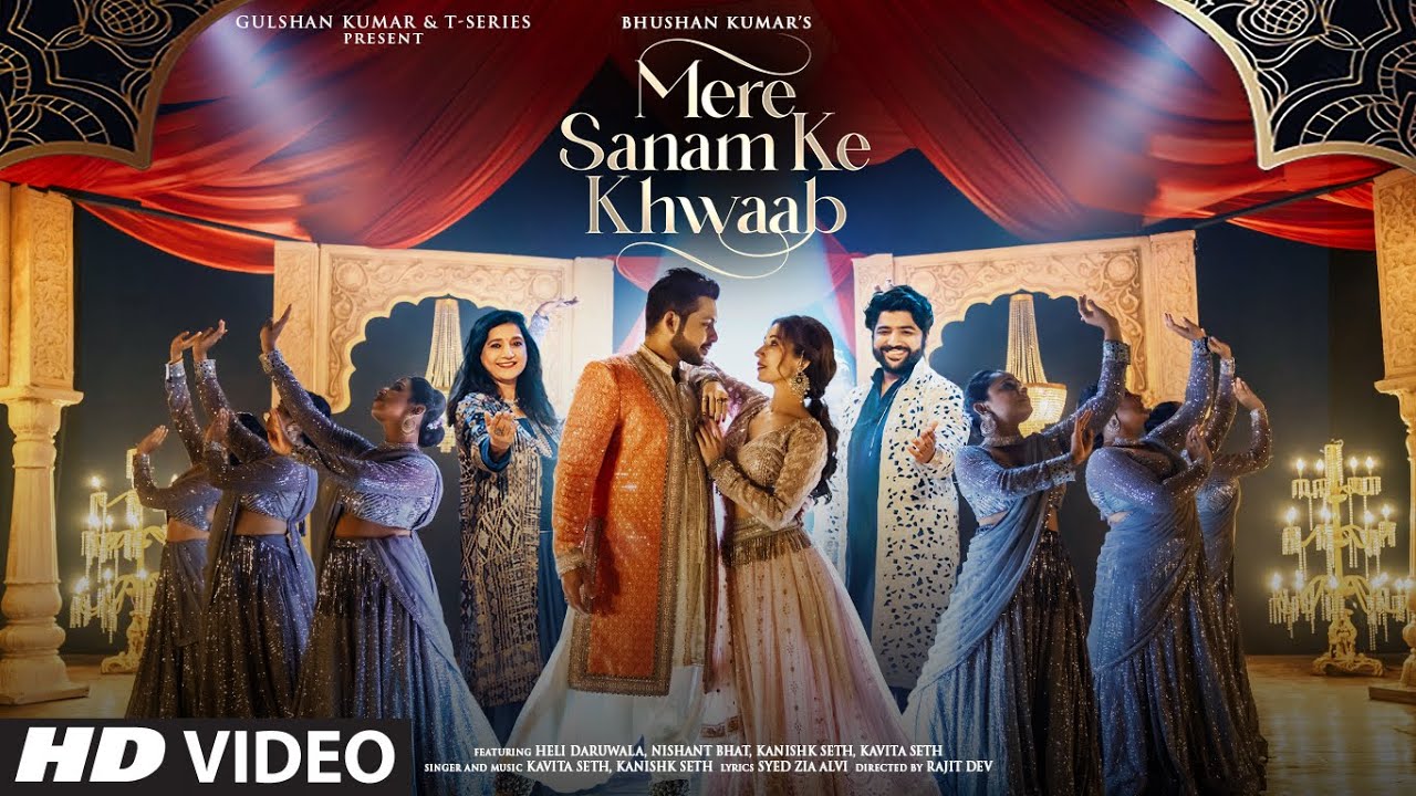 Kavita and Kanishk Seth’s ‘Mere Sanam Ke Khwaab’ is a fusion of traditional and modern elements!