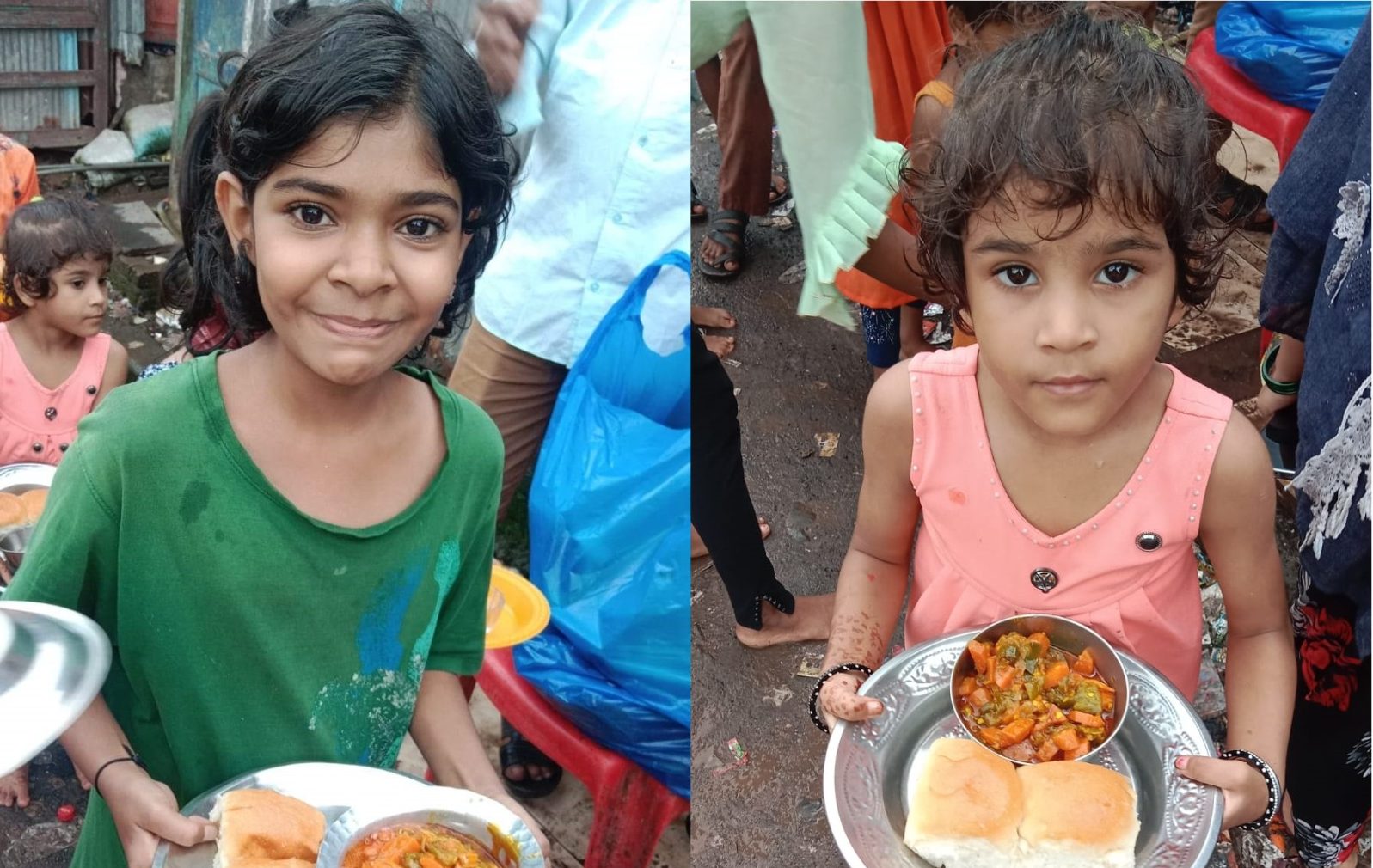 KisanKonnect’s Farmers at Seva Kitchen gives 1,000 kids a Fresh Food treat!