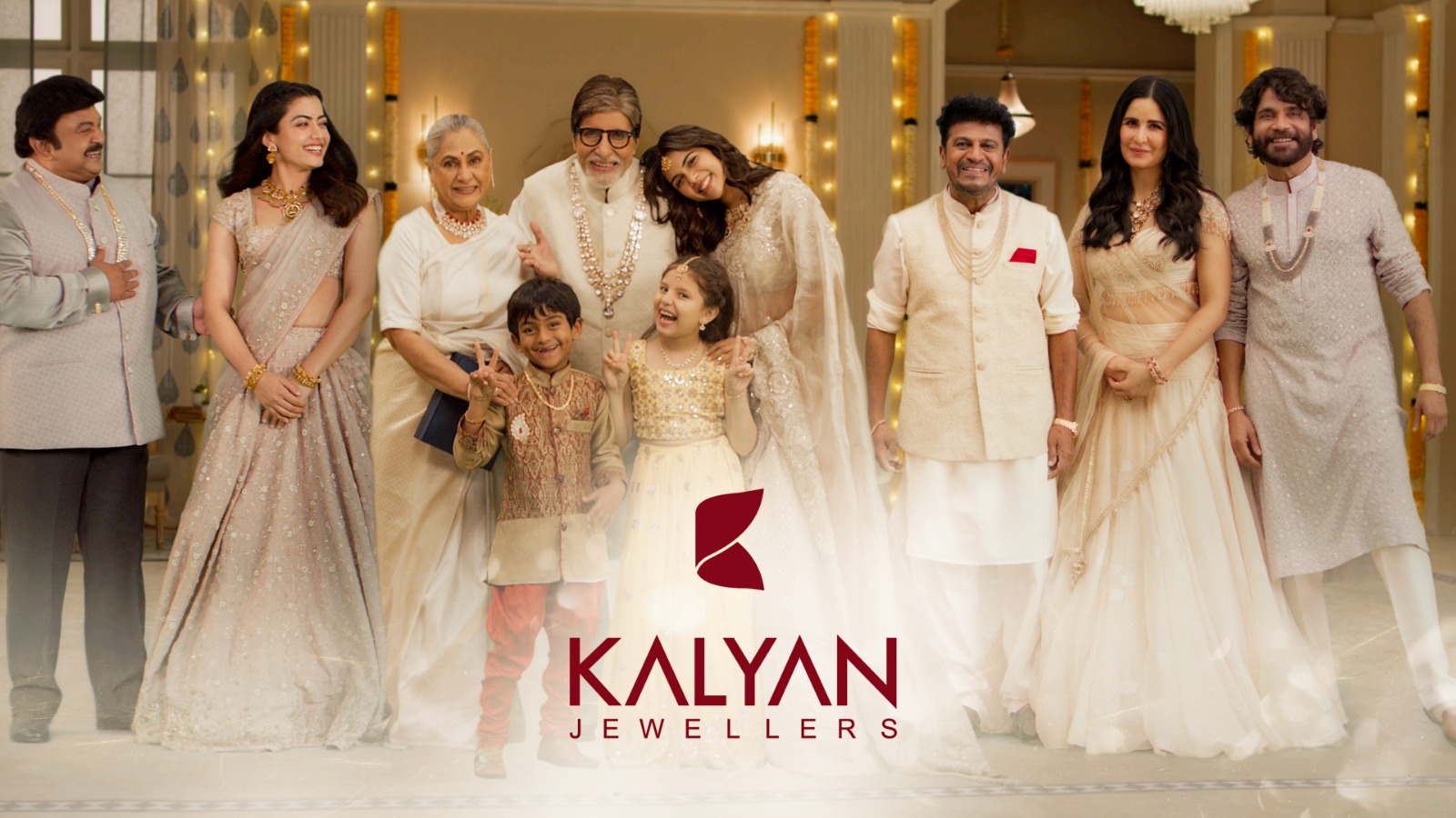Kalyan Jewellers’ multi-star campaign with  celebrities this Diwali introduces gold coins of Lord Ganesha and Goddess Lakshmi!