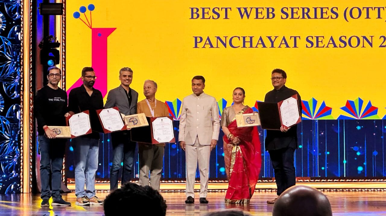 Panchayat Season 2 bags Best Web Series (OTT) Award at the 54th IFFI!