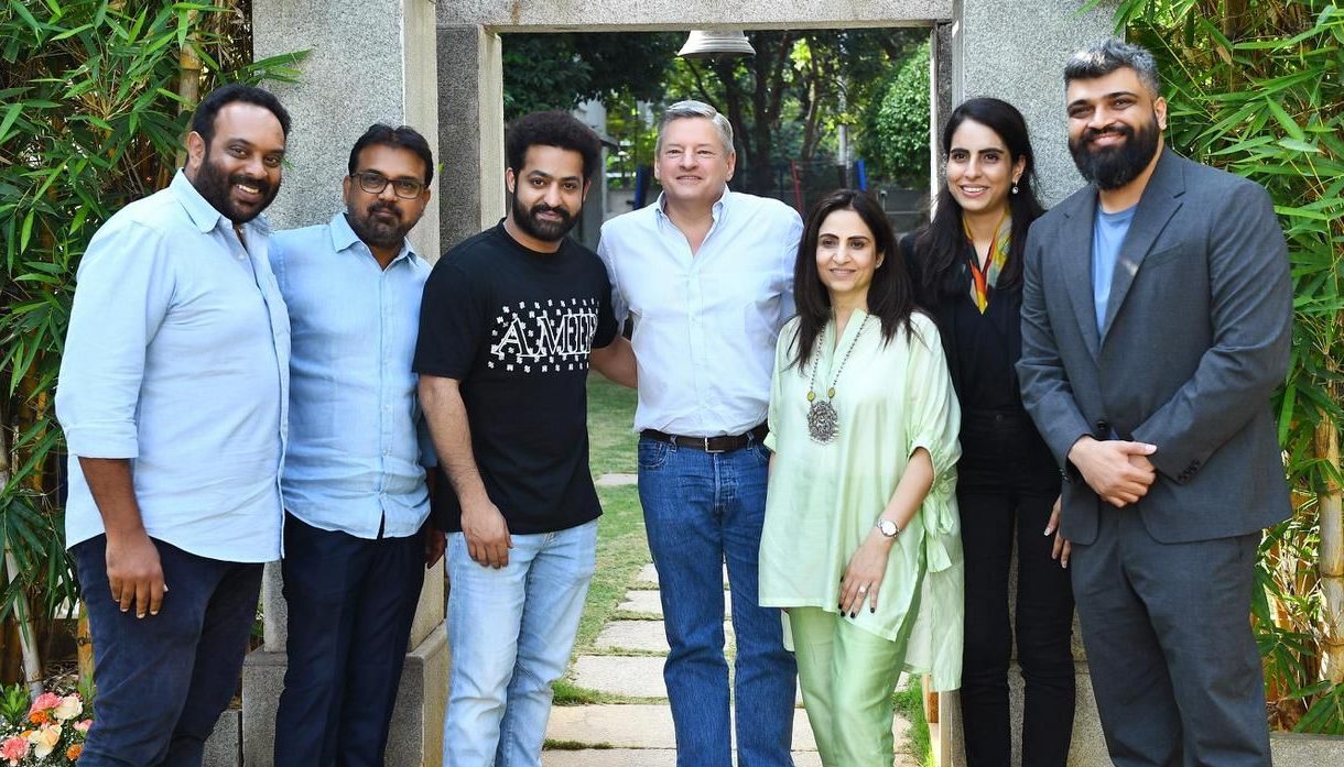 NTR Jr hosts a special luncheon for Netflix CEO Ted Sarandos!