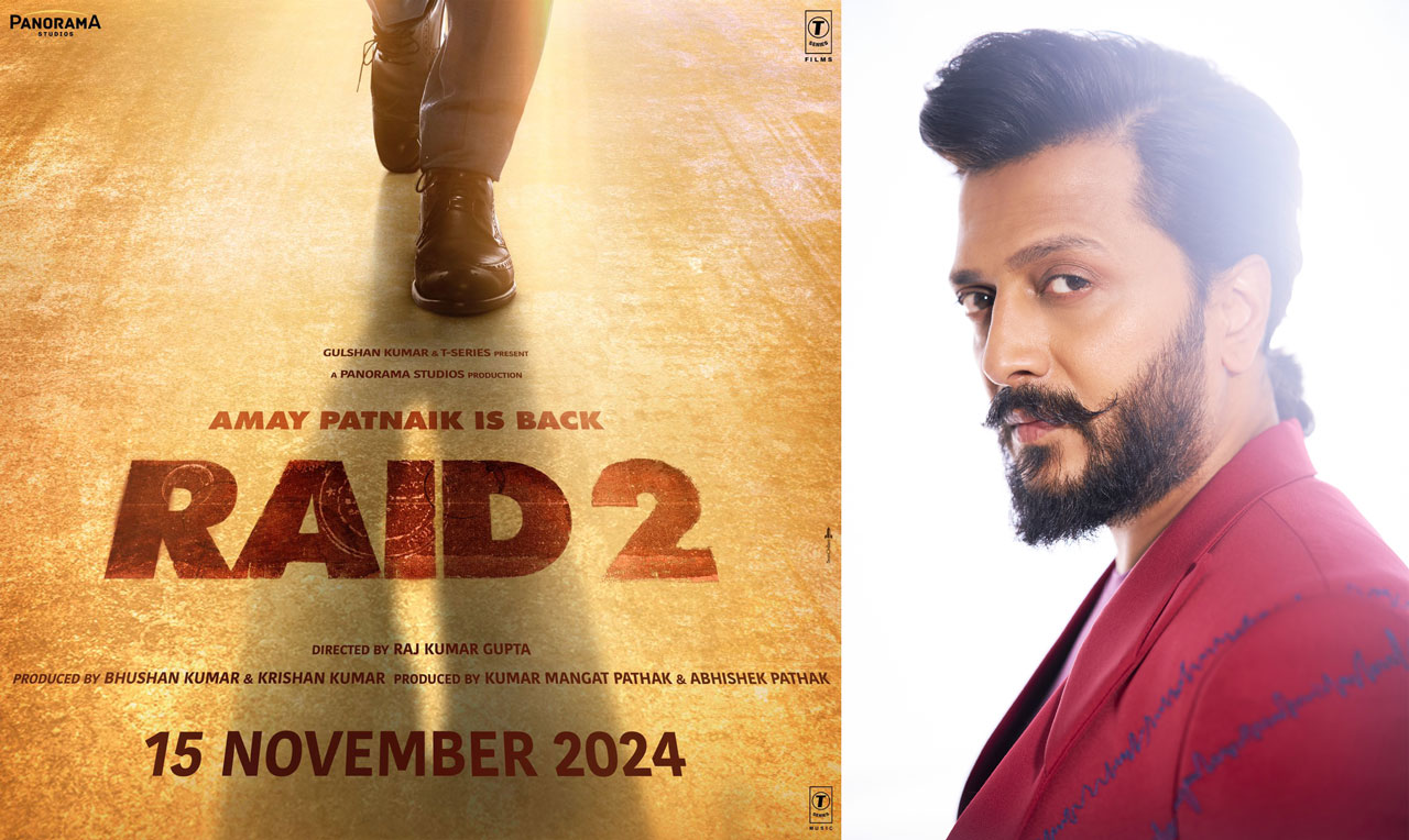 Riteish Deshmukh joins Ajay Devgn and Vaani Kapoor for ‘Raid 2’!