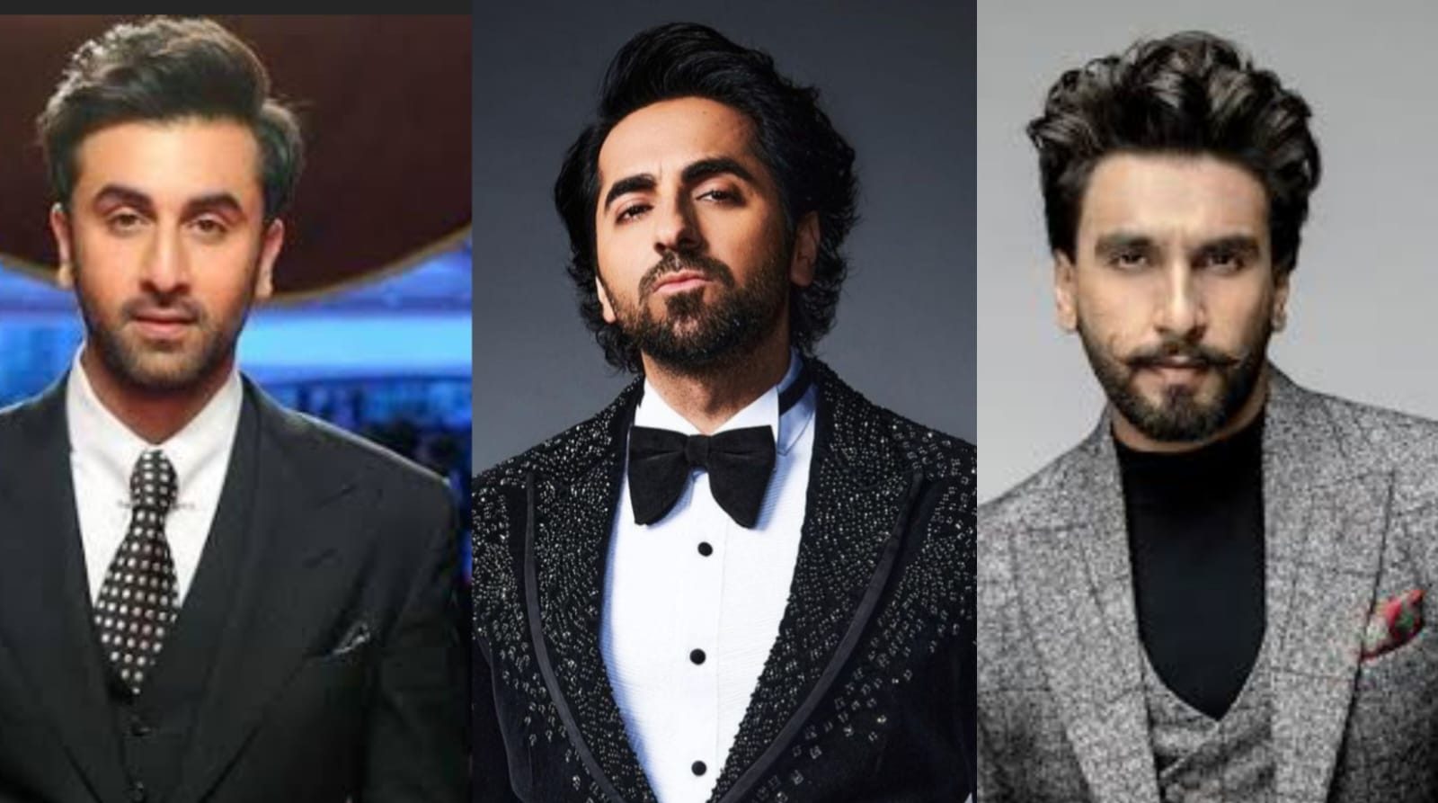 Ranbir, Ranveer and Ayushmann have nineteen 100 crore+ hits between them!