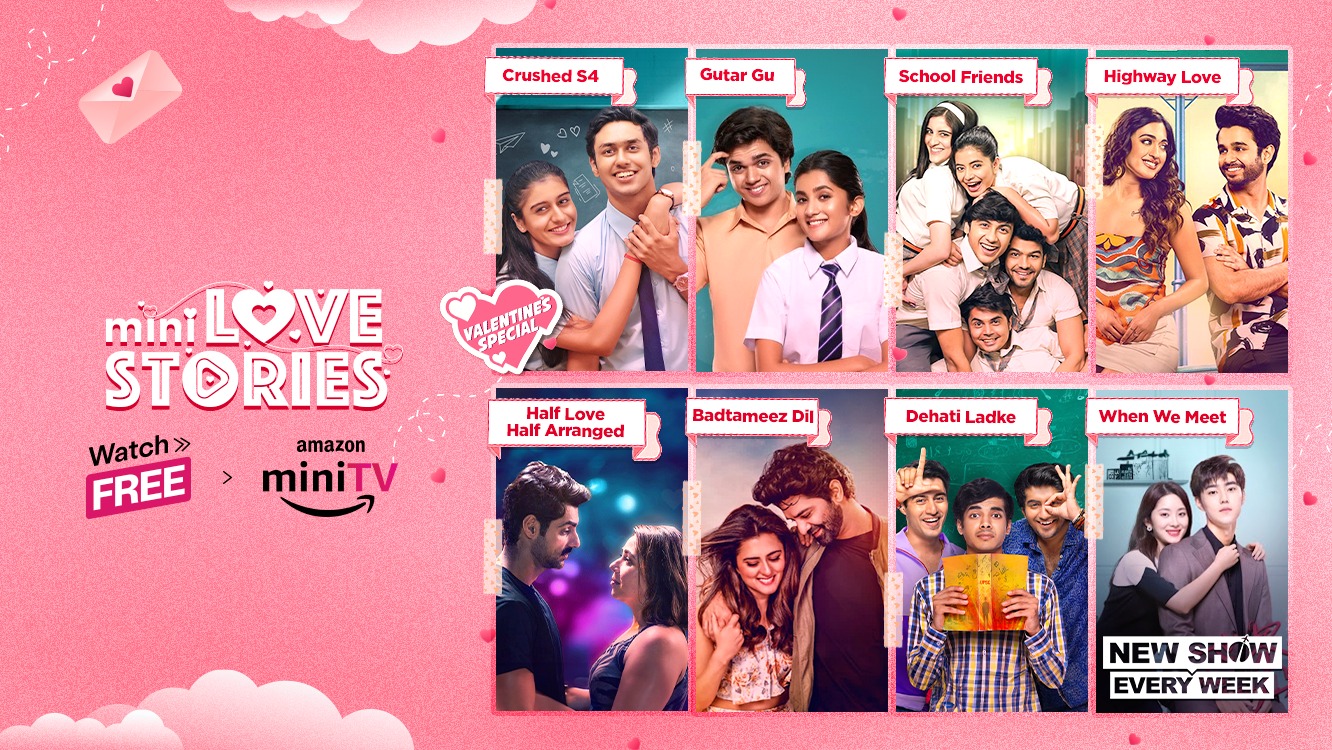 This Valentine’s Day Amazon miniTV brings the perfect gift of love as it announces 7 new romantic shows!