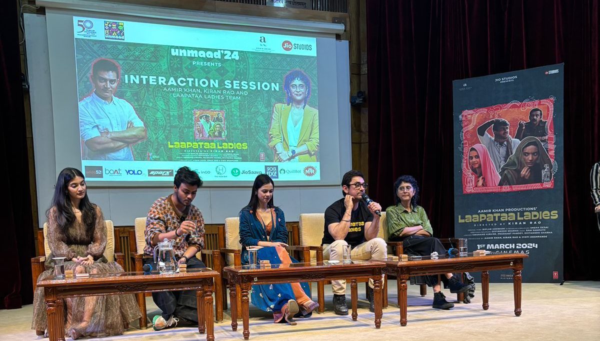 Students of IIM Bangalore interact with team ‘Laapataa Ladies’!