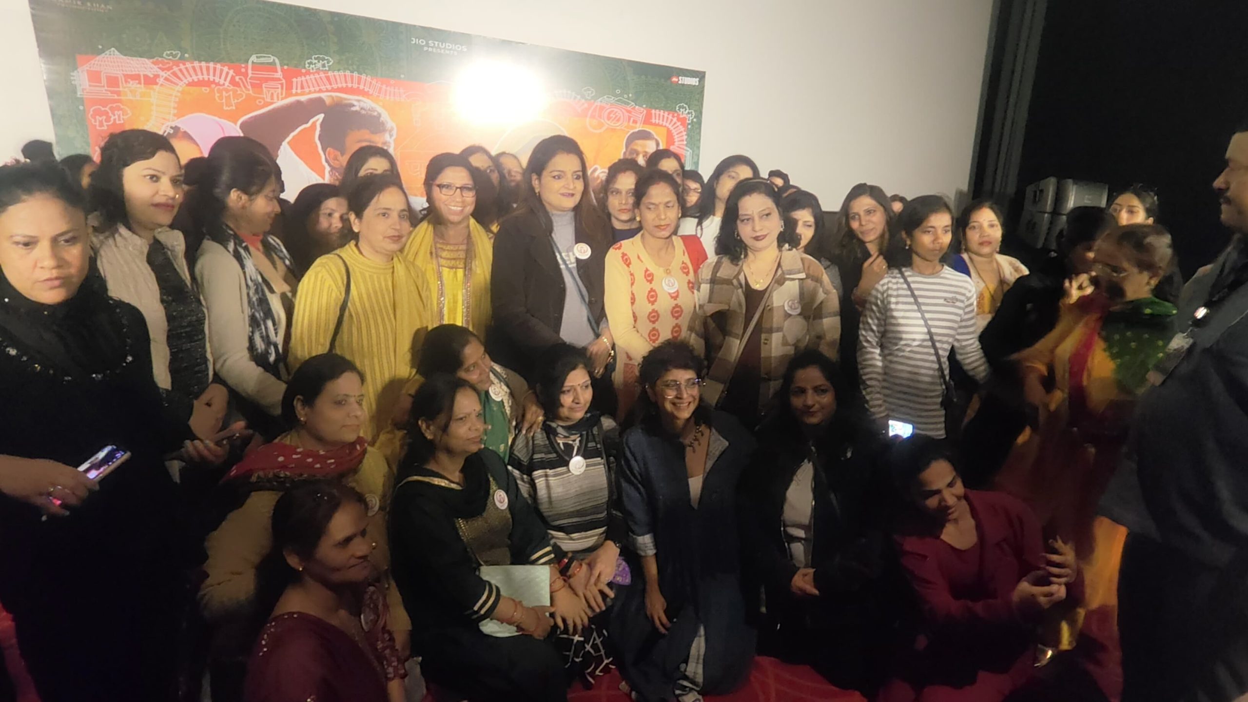 Post the screening of  ‘Laapataa Ladies’, Kiran Rao interacts with the audience in Lucknow!