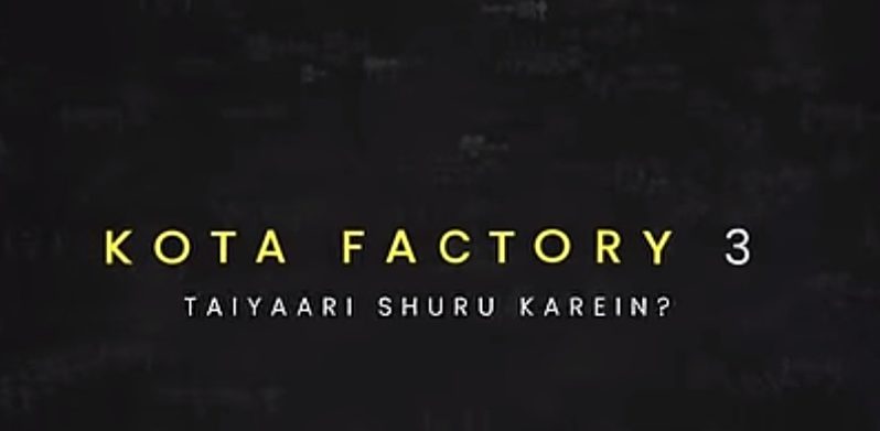 The first look of TVF’s Kota Factory season 3 is out!