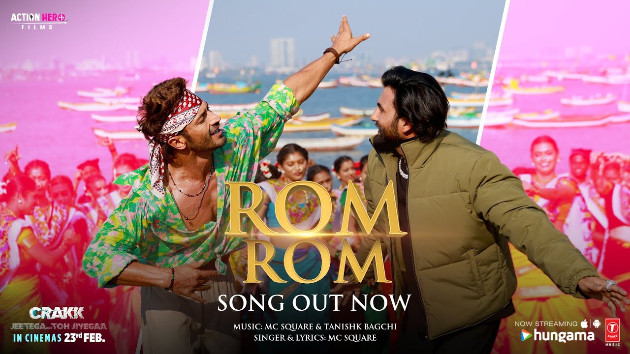 Vidyut Jammwal, Pooja Sawant and MC Square set the stage ablaze in ‘Rom Rom,’ from ‘Crakk’!