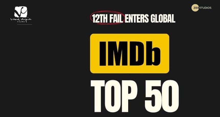 ’12th Fail’ becomes the only Hindi title to enter the global IMDb top 50 list