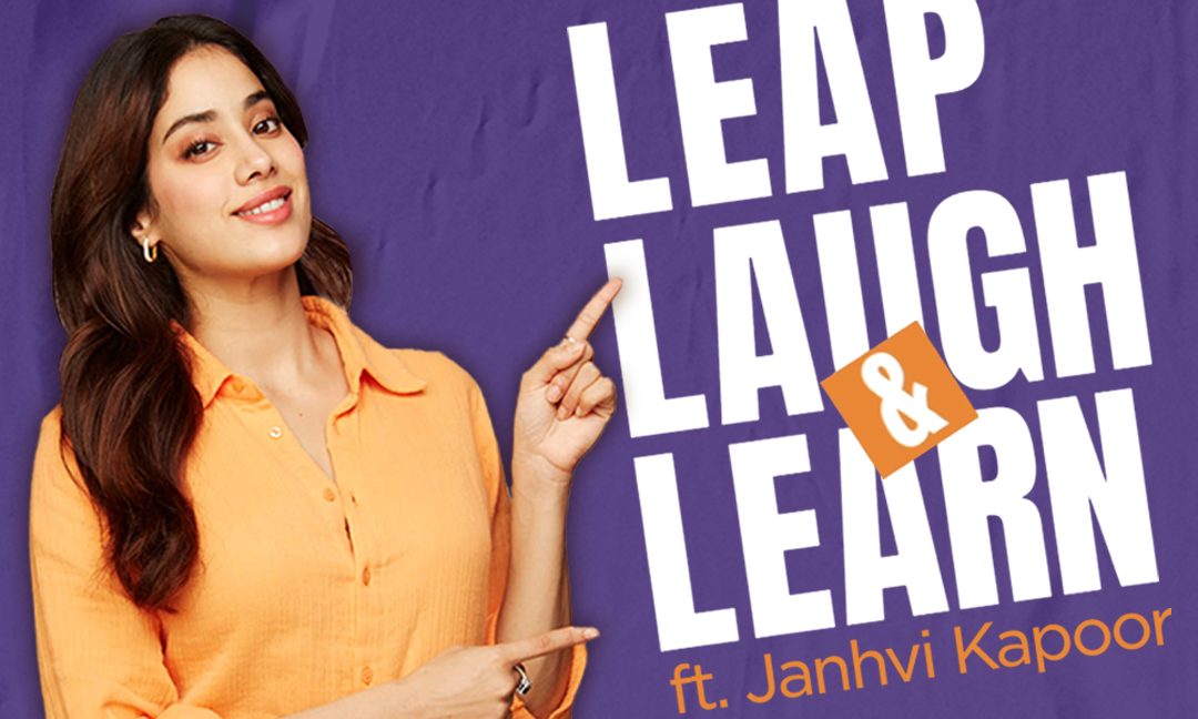 With ‘Leap, Laugh & Learn’, Janhvi Kapoor spreads HPV awareness!