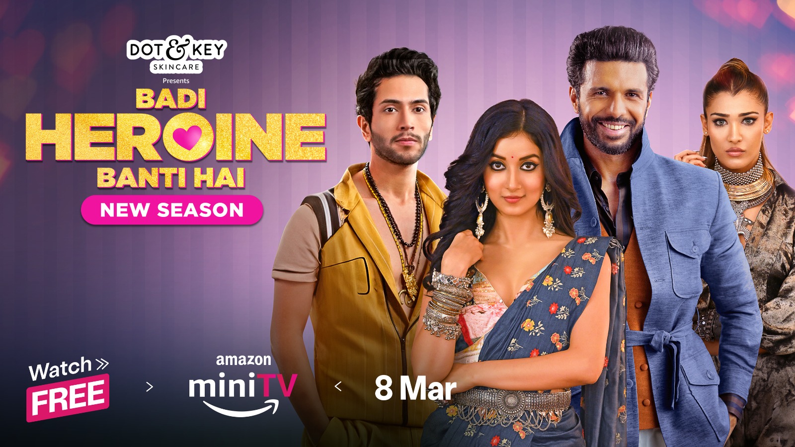 Badi Heroine Banti Hai S2 will premiere exclusively on Amazon miniTV on 8th March!