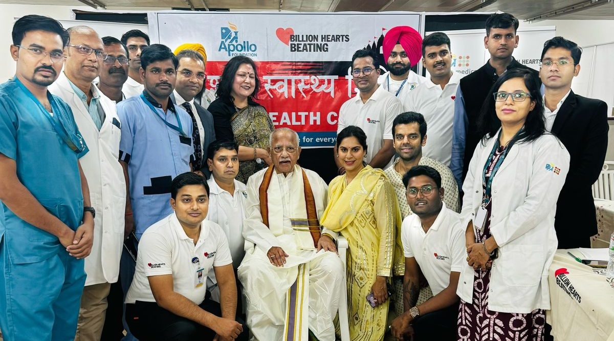 Dr Prathap C Reddy and grand daughter Upasana Konidela launch Apollo Hospitals Services in Ayodhya!