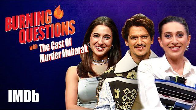 Murder Mubarak cast appears on the IMDb’s ‘Burning Questions’!