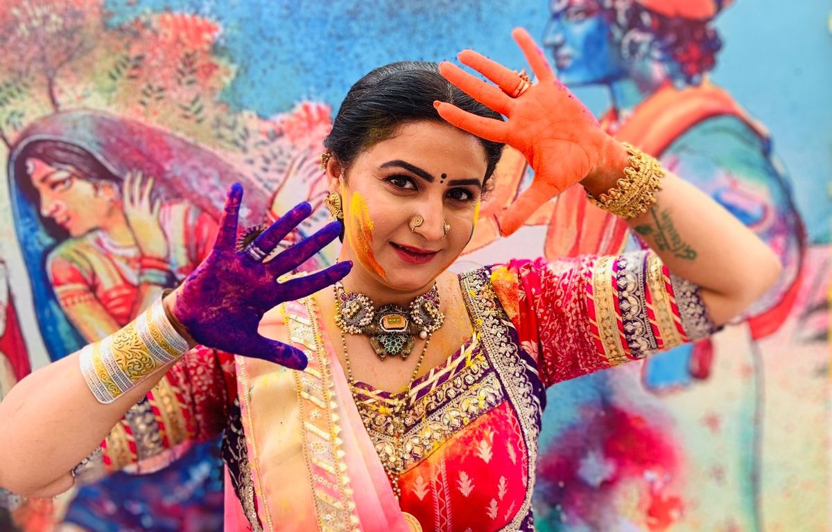 Bhakti Rathod says, “It is very important to feel safe while playing Holi”!