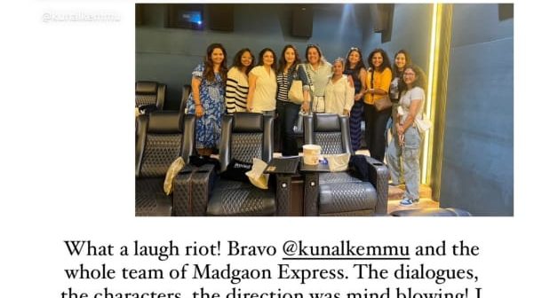 Madhuri Dixit Nene calls ‘Madgaon Express’ a Laugh Riot!