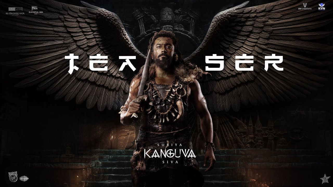 The teaser of, Suriya Sivakumar and Studio Green’s big-scale film, Kanguva, out!