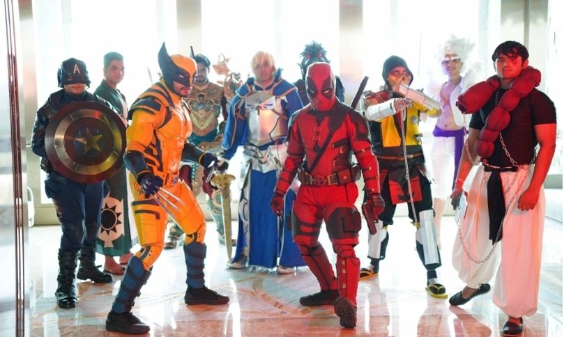 Deadpool & Wolverine make a surprise entry at Mumbai Comic Con 2024!