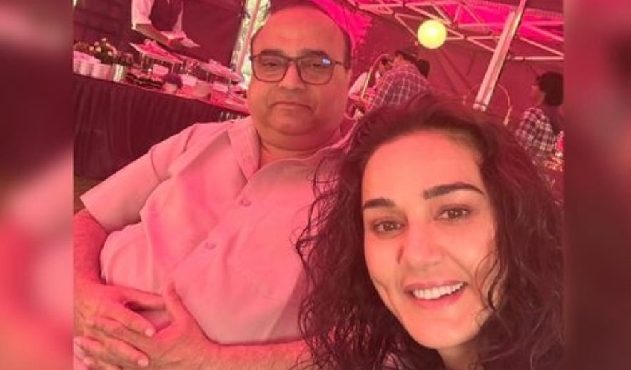 ‘Lahore, 1947’ actress Preity Zinta drops some BTS pictures from the sets!