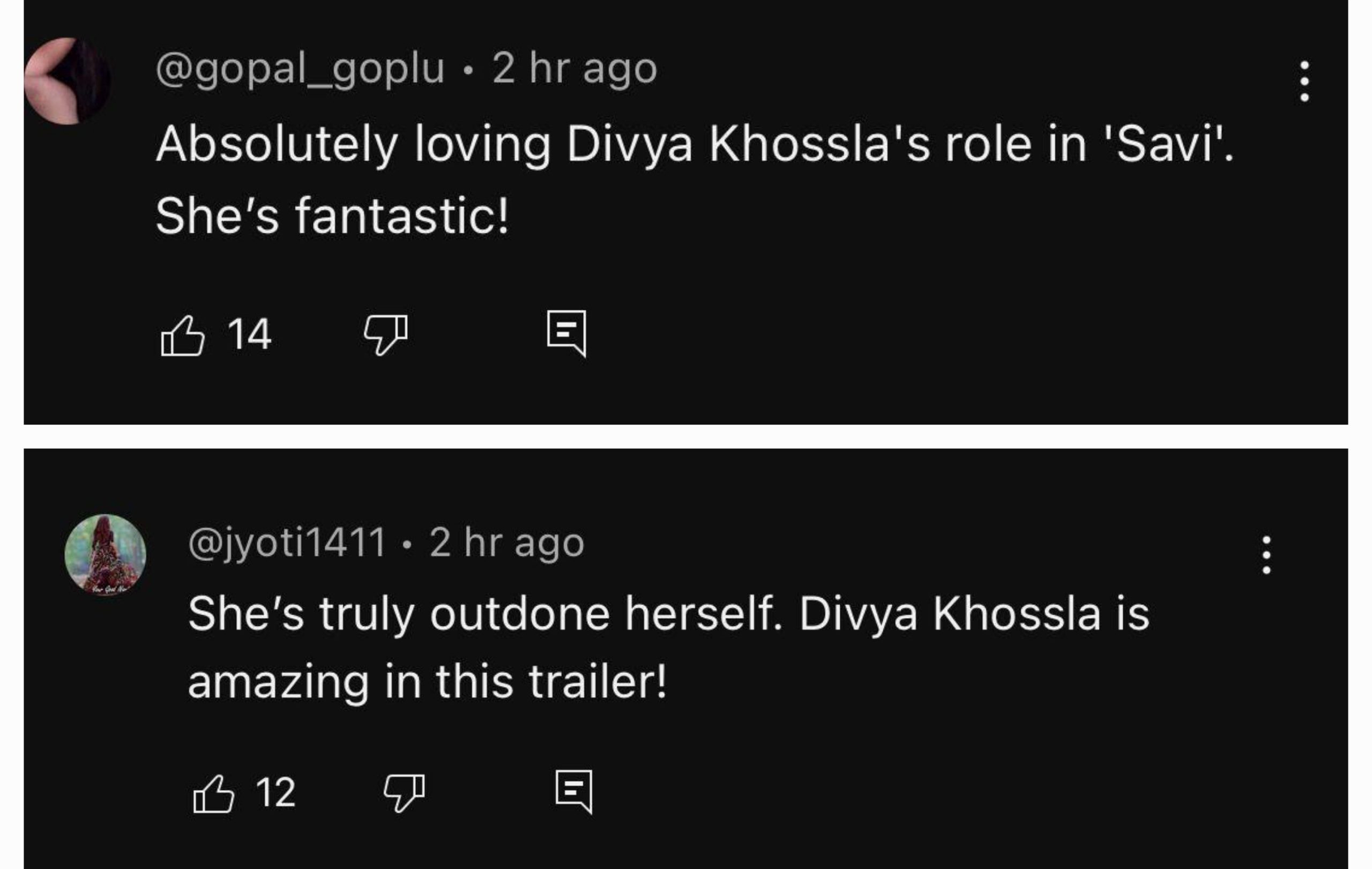 Netizens rally behind Divya Khossla’s character Savi!