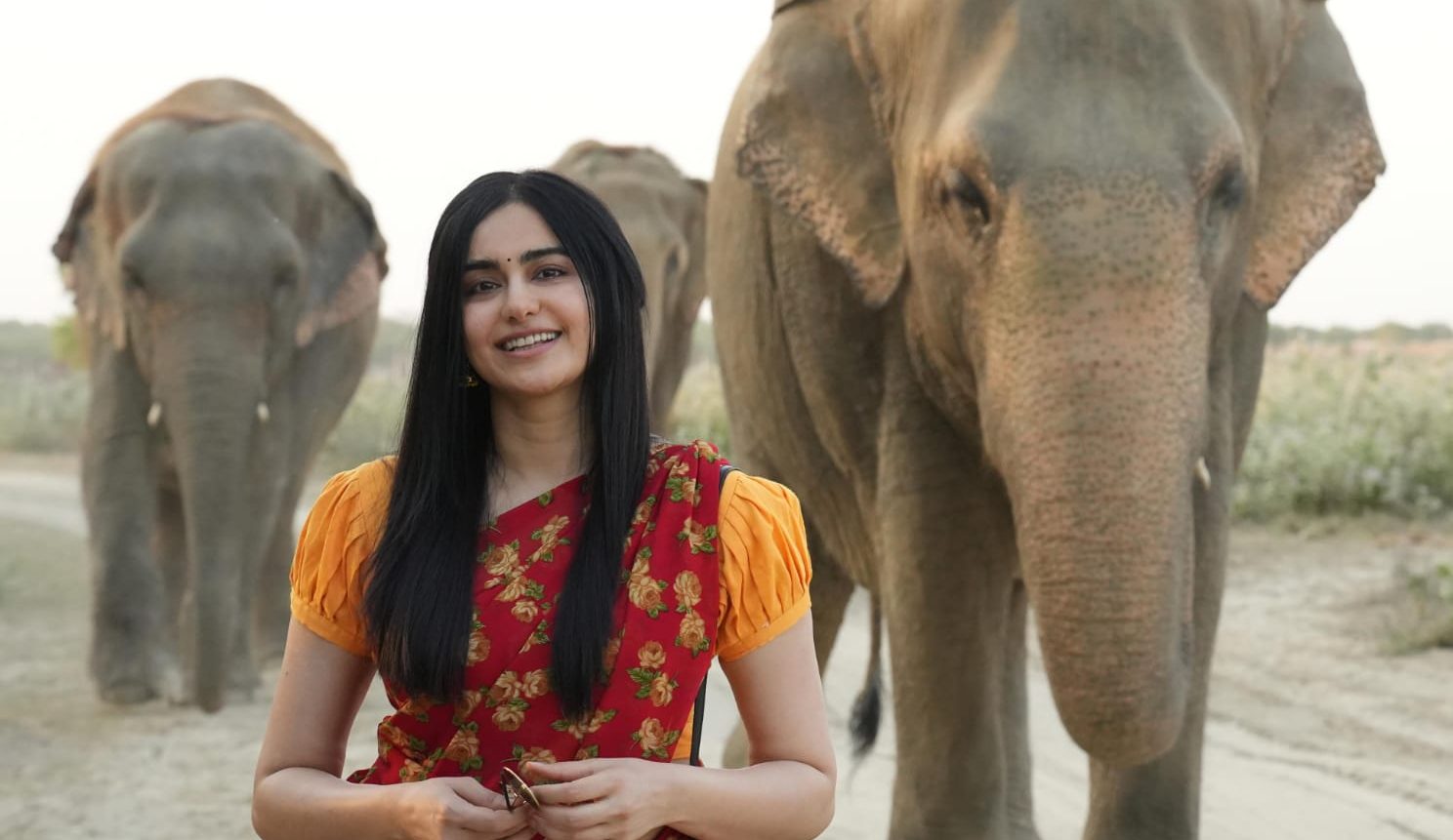 Adah Sharma has teamed up with Wildlife SOS!