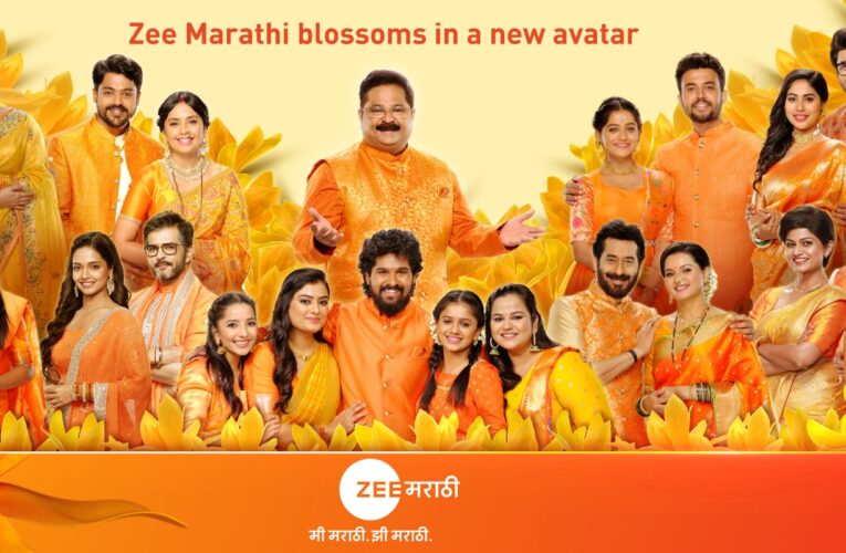 Zee Marathi unveils a vibrant new identity!