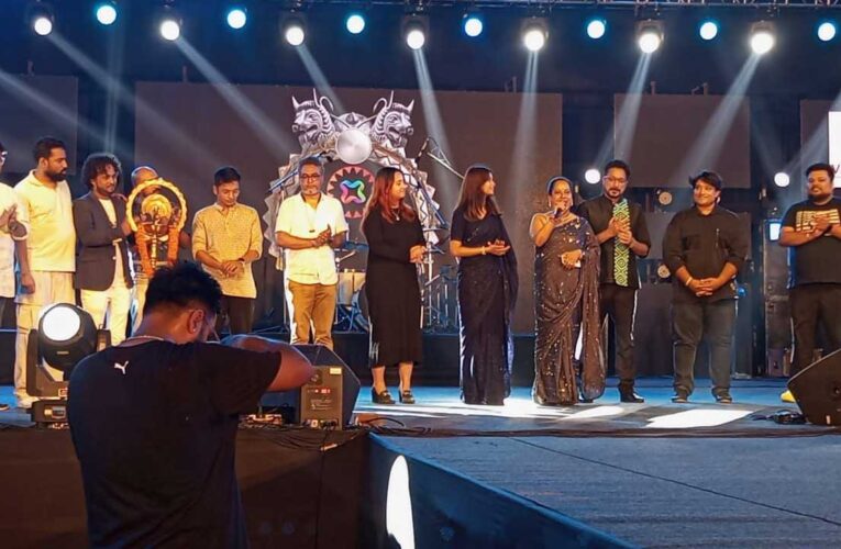 Divya Kumar performed live at the music launch of ‘Kooki’ at Gueahati!