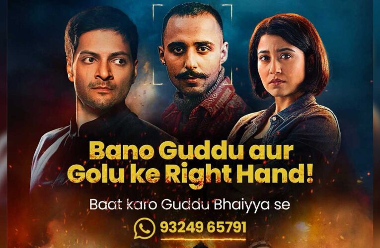 Mirzapur S3’s, campaign ‘Bano Guddu Bhaiyya Ka Right Hand’, gets positive response!