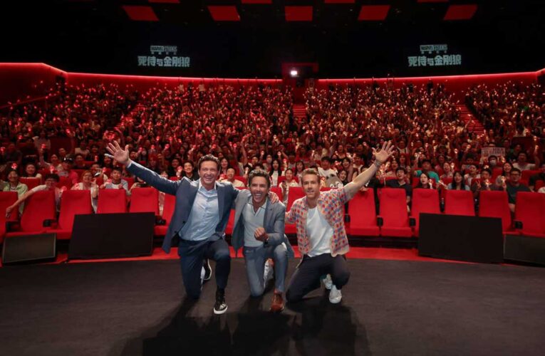 Marvel Studios released photos from “Deadpool & Wolverine” in events held in Shanghai,