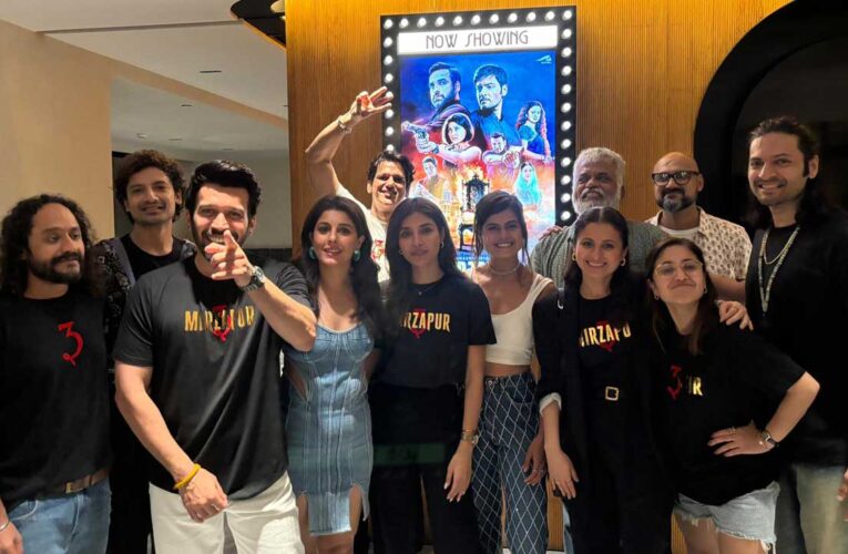 Cast and celebrities attend Mirzapur Season 3’s special screening!
