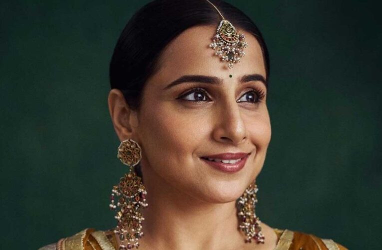 Vidya Balan’s look at the Ambani wedding was a homage to the grandness of Indian craftsmanship!