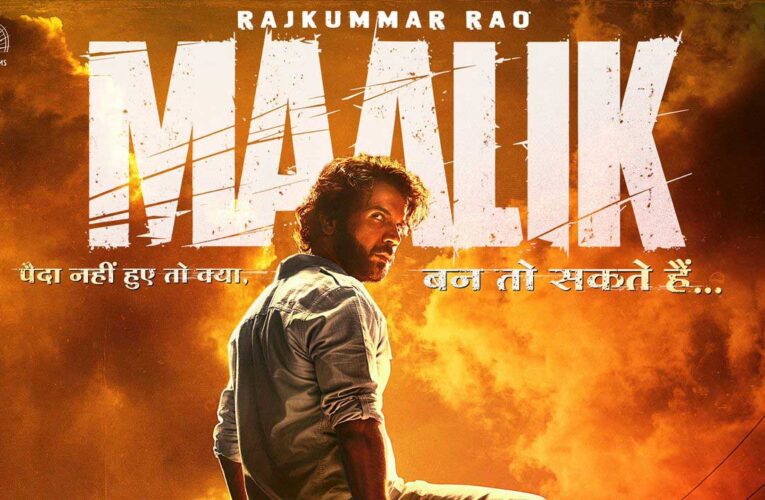 Rajkummar Rao looks savage in the poster of ‘Maalik’!