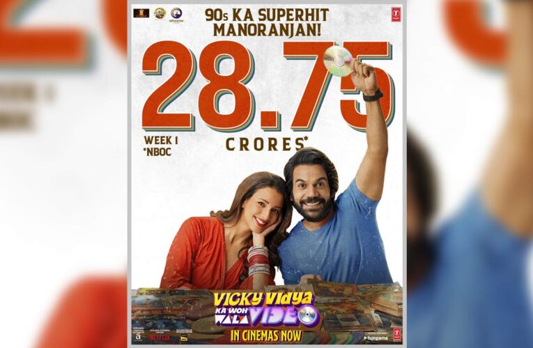 Vicky Vidya Ka Woh Wala Video Collects ₹28.75 CR in Its Opening Week!