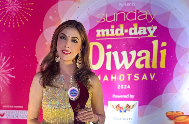 At the Mid-Day Diwali Mahotsav 2024, Jyoti Saxena wins “Pinnacle Of Success: Style & Fashion Icon” award!