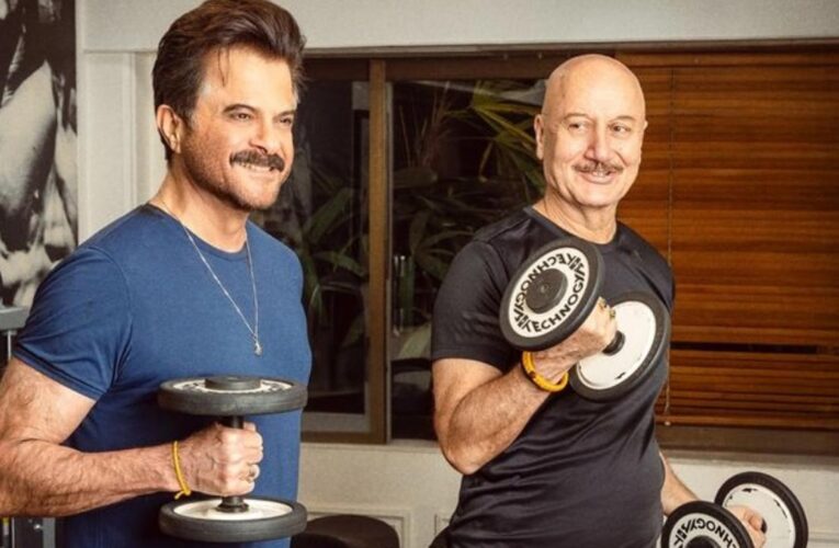 “At 69 Anupam is still hungry for work and appreciation”, says Anil Kapoor!