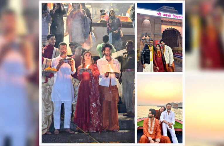 Team ‘Azaad’ Experience the Enchanting Ganga Aarti in Varanasi!