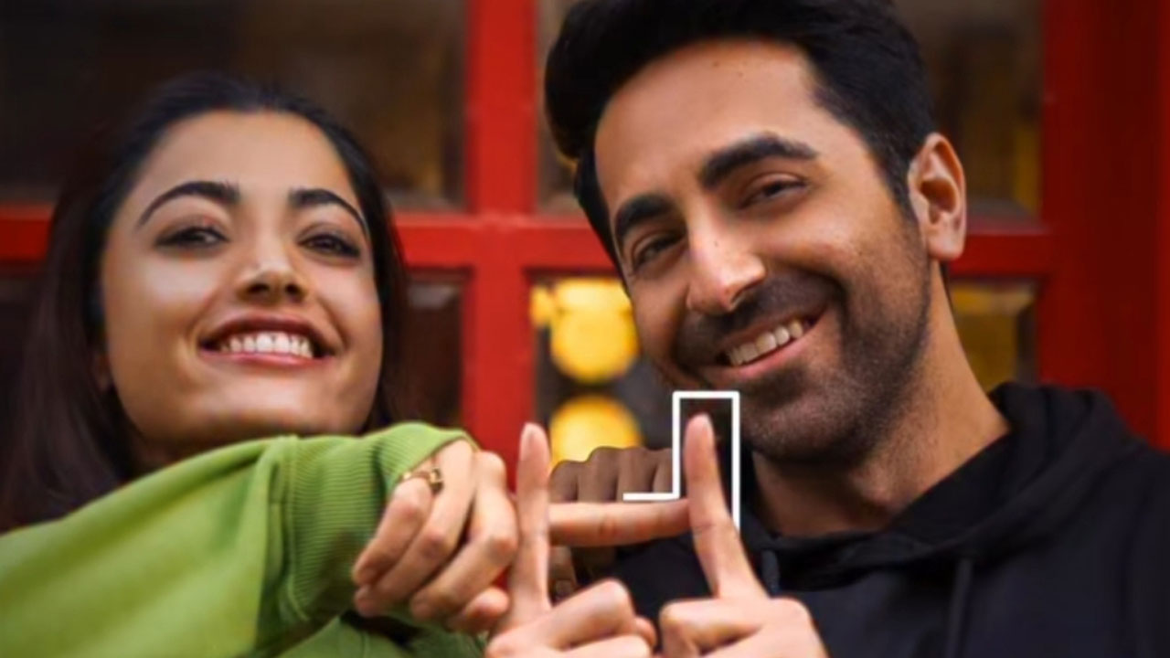 Ayushmann Khurrana and Rashmikka Mandanna