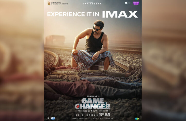 Ram Charan’s Game Changer’s spectacular action sequences are perfectly suited for IMAX screens!