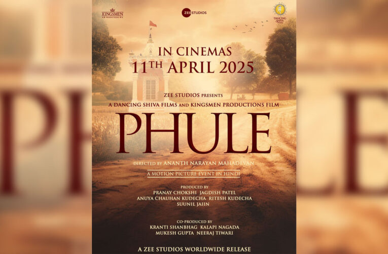 ‘Phule’, starring Pratik Gandhi and Patralekhaa to Release on the 197th Birth Anniversary of Mahatma Phule!