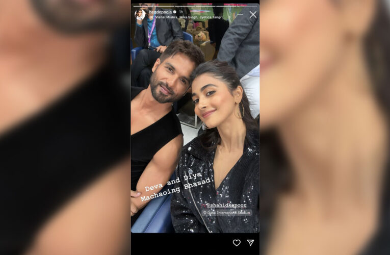 Check out ‘Deva’ actors Shahid Kapoor and Pooja Hegde’s ‘Bhasad Macha’ selfie!